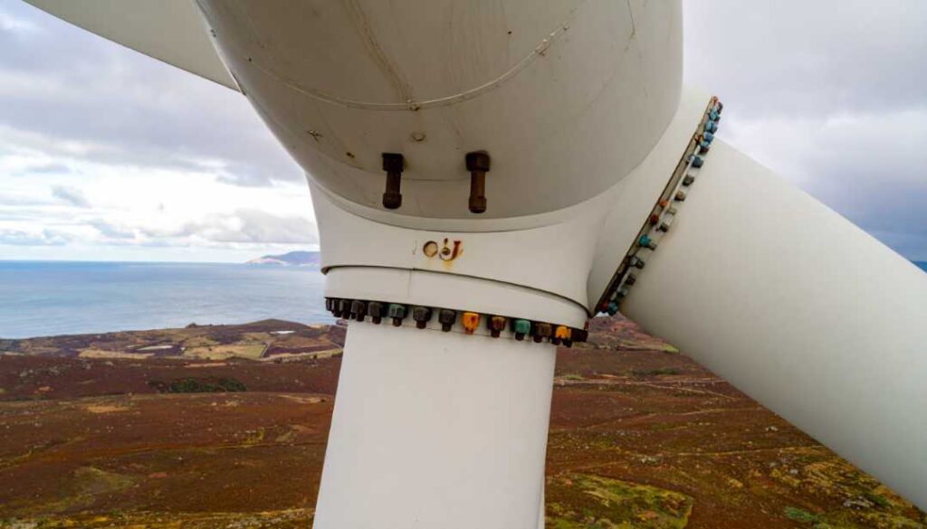 wind turbines